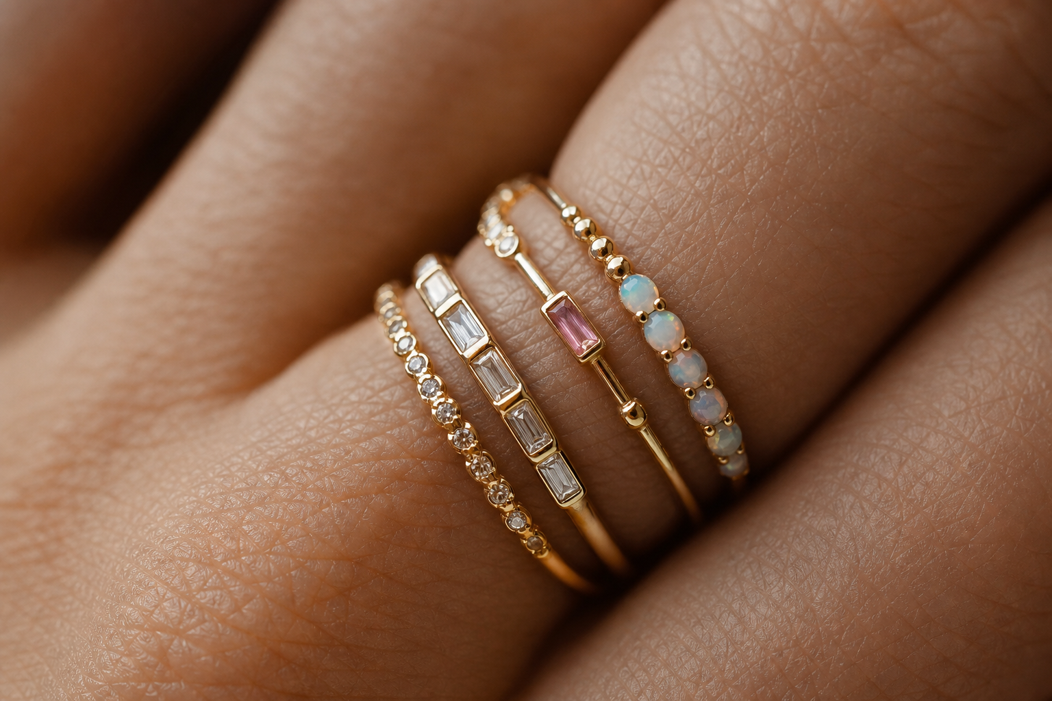 The Symbolism of Stacking Rings